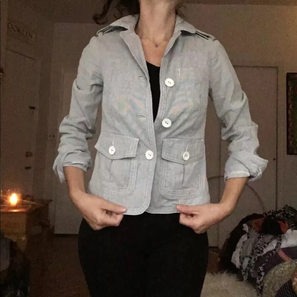 Marc by Marc Jacobs Sz 0 Women’s Blazer Cardigan - Picture 2 of 8